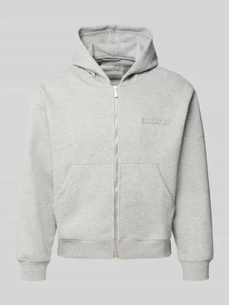 Bluza rozpinana z kapturem i dwustronnym zamkiem błyskawicznym Another Cotton Lab
