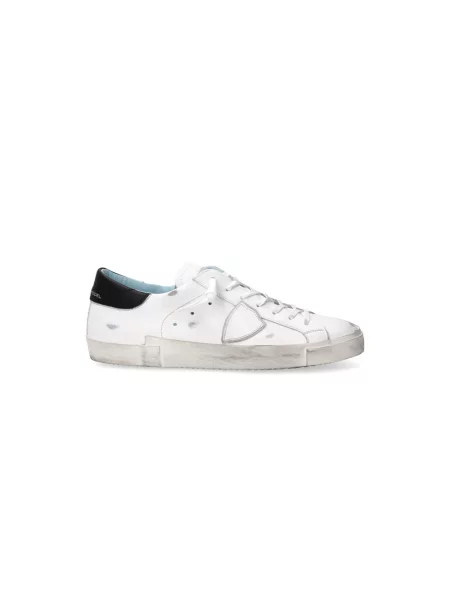 Sneakersy Philippe Model skórzane do tenisa białe