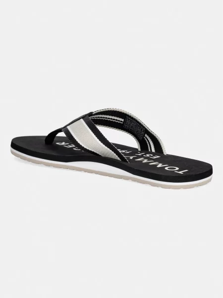 Japonki Tommy Hilfiger czarne