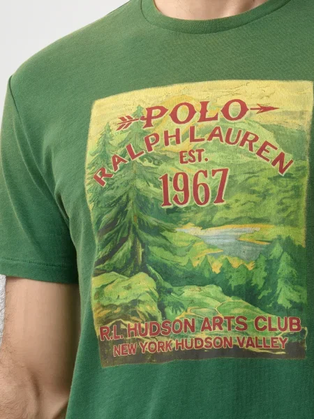 Футболка Polo Ralph Lauren зелена