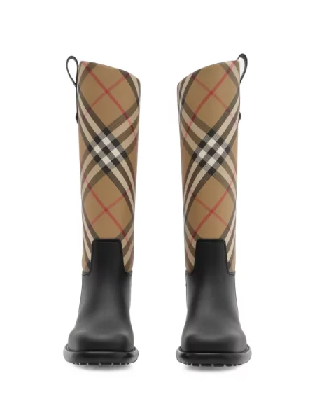 Botine Burberry în carouri