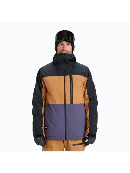 Geacă de snowboard pentru bărbați Quiksilver Sycamore Block dark ivy