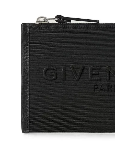 Portofel Givenchy din canvas negru