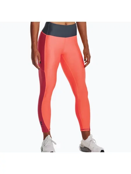 Under Armour legíny Blocked Ankle oranžová