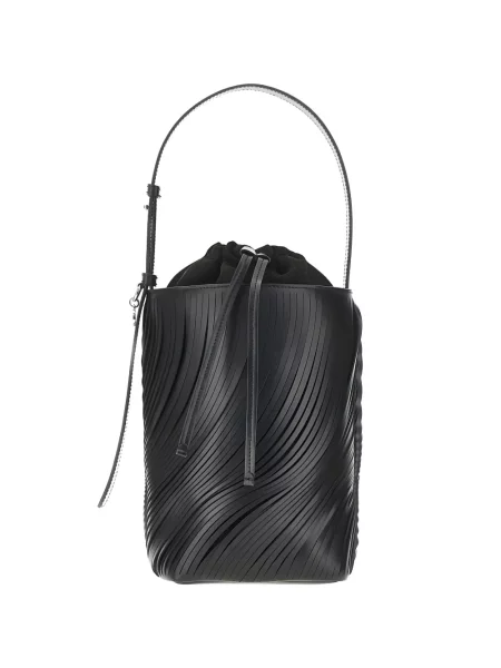 Geantă Emporio Armani din piele negru
