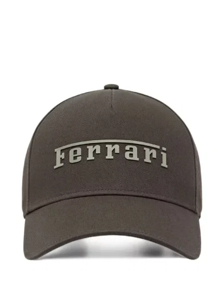 Șapcă Ferrari cu autograf maro