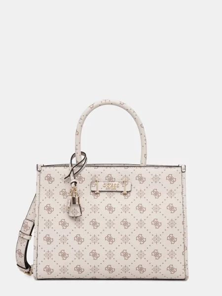 Kabelka Guess SILIA béžová