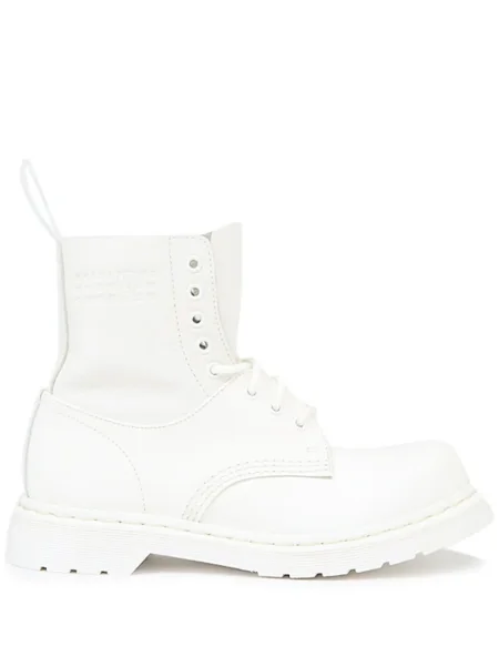 Botine Mm6 Maison Margiela alb