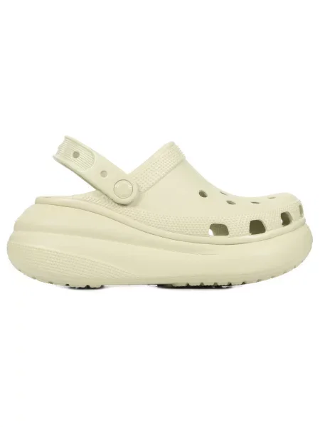 Klasické pantofle Crocs béžové