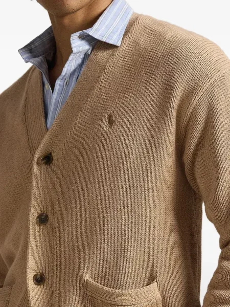 Iš natūralios odos diržu apjuostas diržas Polo Ralph Lauren su sagtimis rožinė