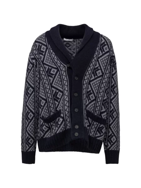 Gulerat cardigan Cruciani albastru