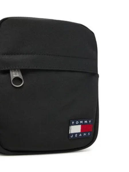 Tommy Jeans Torba za čez ramo ESS' črna