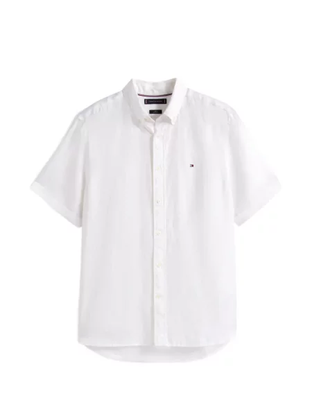 Cămașă Tommy Hilfiger de in alb