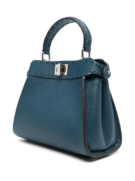 Geantă shopper Fendi albastru