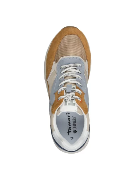 Sneakerși Tamaris albastru