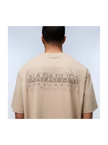 Tricou Napapijri bej