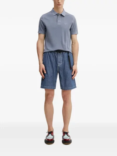 Polo Barbour με κέντημα μπλε