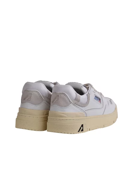 Sneakersy Autry z logo białe