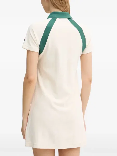 Gulerat rochie mini Fila alb