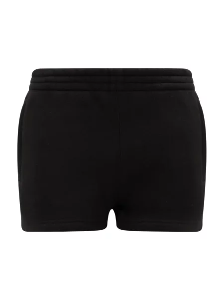 Spodnie Alexander Wang z elastyczną talią czarne