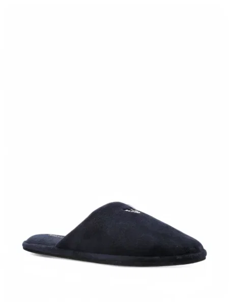 Papuče Emporio Armani s vezom slip-on plava