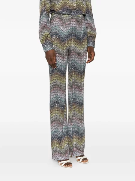 Pantaloni Missoni albastru