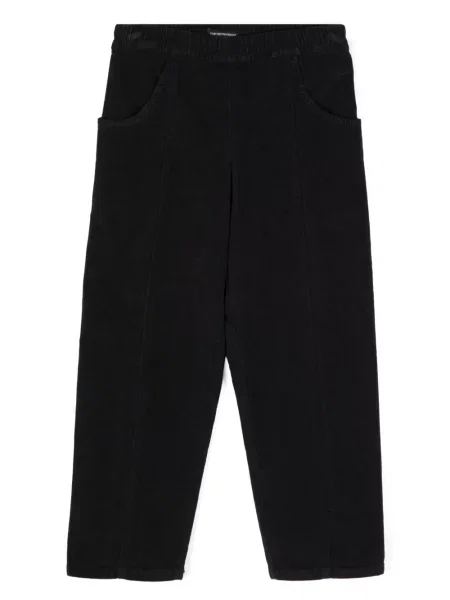 Spodnie dziecięce Emporio Armani niebieskie