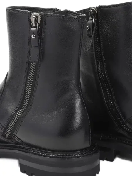 Botine Giorgio Armani din piele negru