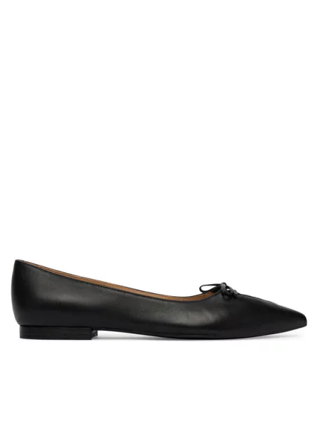 LAUREN RALPH LAUREN Balerini negru