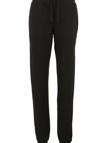 Pantaloni de trening Urban Classics din material terry negru