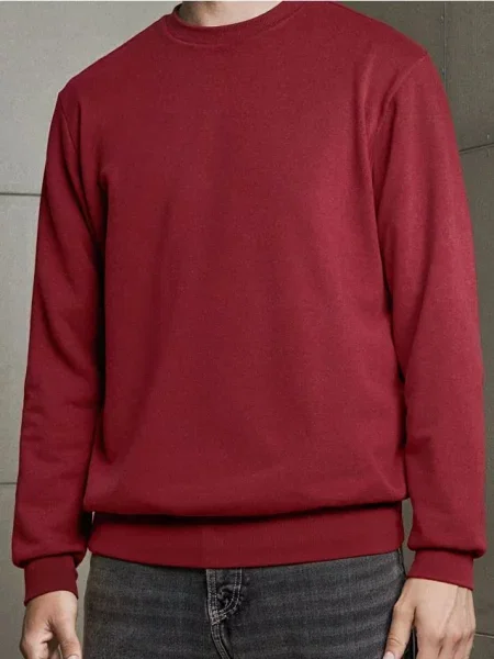 Sinsay Bluza z długim rękawem czerwony