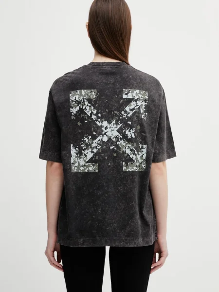 Off-White tricou din Arrow Confetti alb