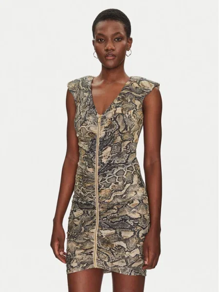 Just Cavalli Коктейлна рокля кафяв