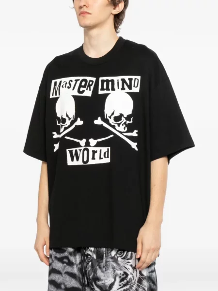 Tricou Mastermind World cu imagine negru