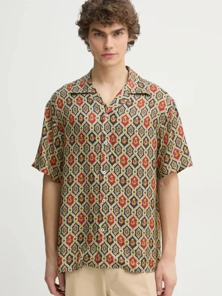 Риза Drôle de Monsieur La Chemise Ornements тъмносиньо