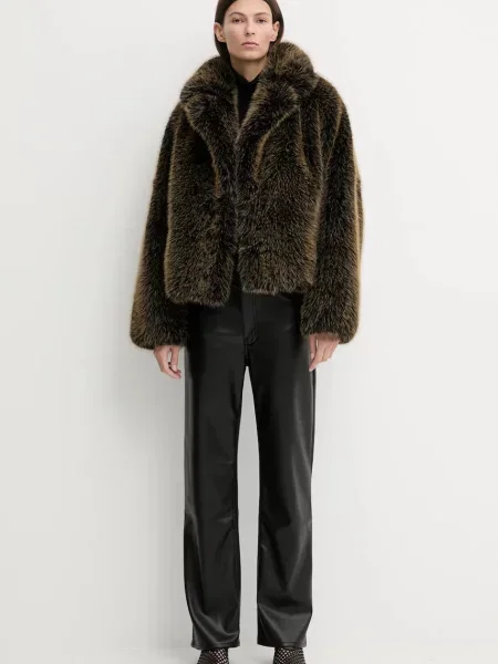 Stand Studio płaszcz India czarny