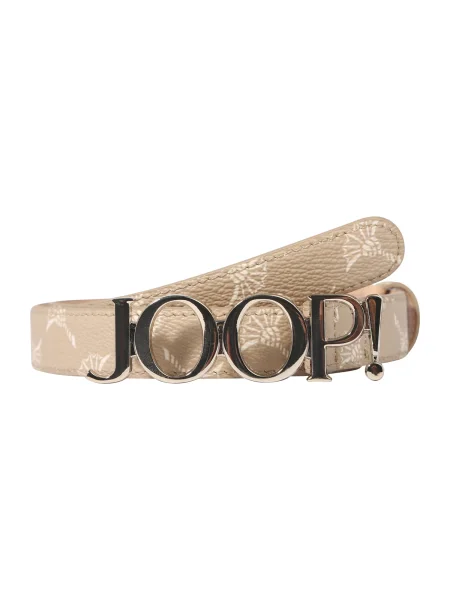 JOOP! Curea bej / auriu alb