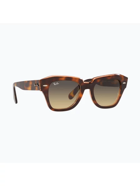 Ray-Ban okulary przeciwsłoneczne STATE STREET brązowy