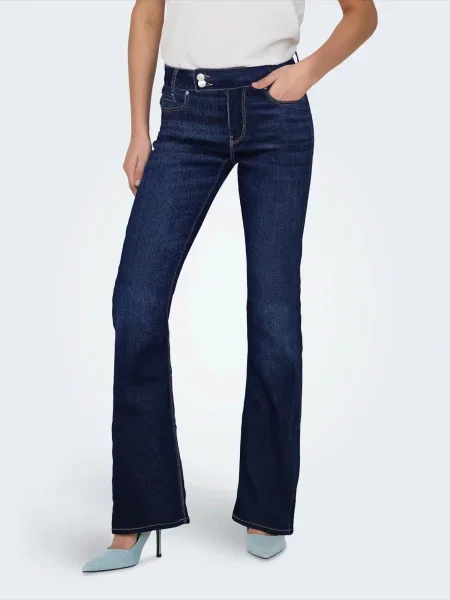 ONLY Jeans ONLPAOLA închis albastru