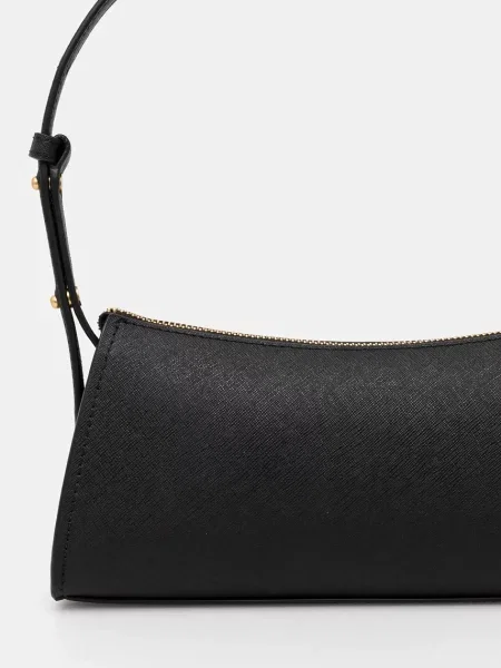 DKNY baguette táska női bőr fekete
