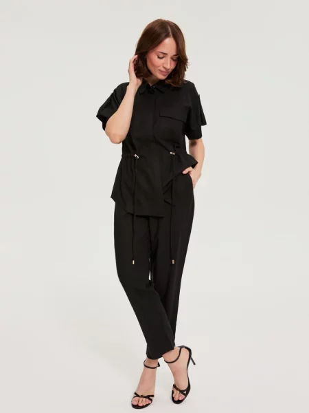 Pantaloni Marisse negru