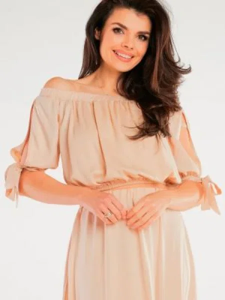 Bluzka Awama brązowa