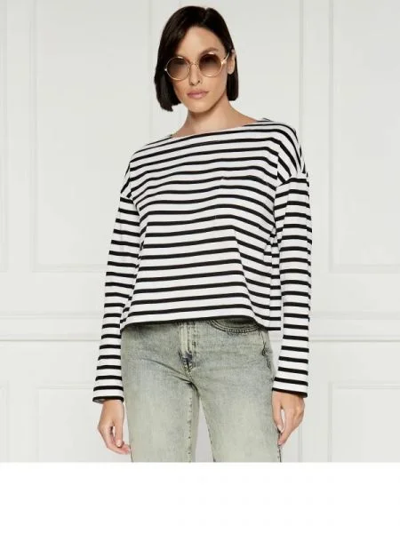 MAX&Co. Hanorac DONNA | Relaxed fit alb