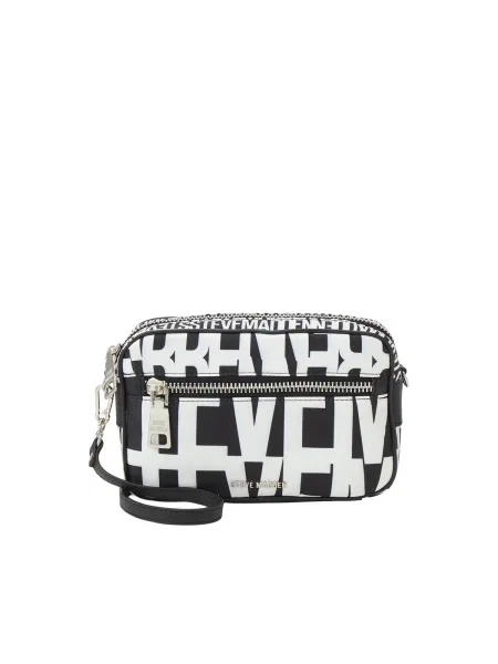 STEVE MADDEN Torba preko ramena Bvades crna bijela