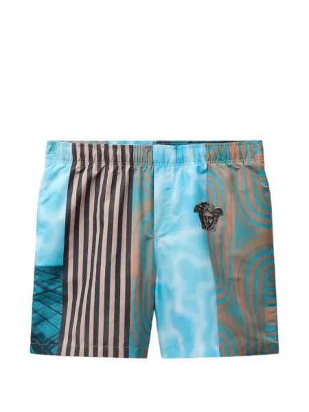 Slip de baie Versace albastru