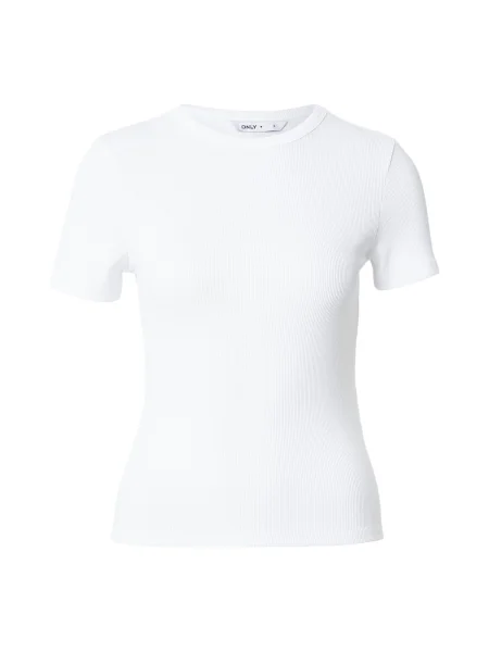 ONLY Tricou ONLJune' alb