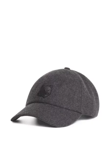 Șapcă Maison Kitsune gri