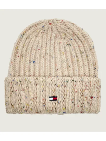 Tommy Hilfiger De lână căciulă Donegal bej
