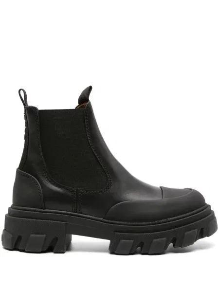 Botine chelsea Ganni negru