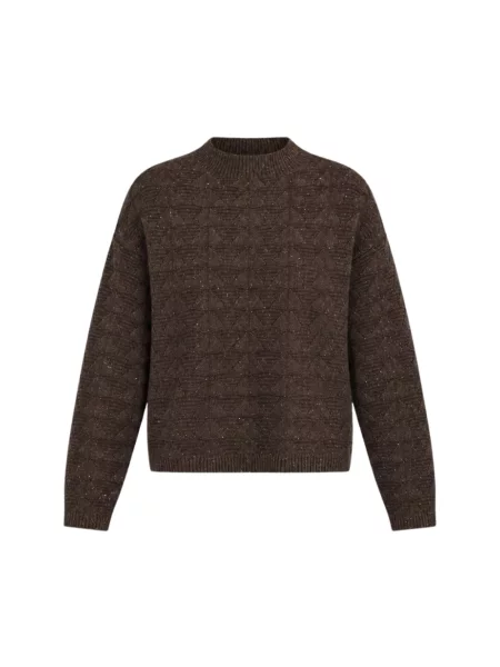 Sweter Marella brązowy